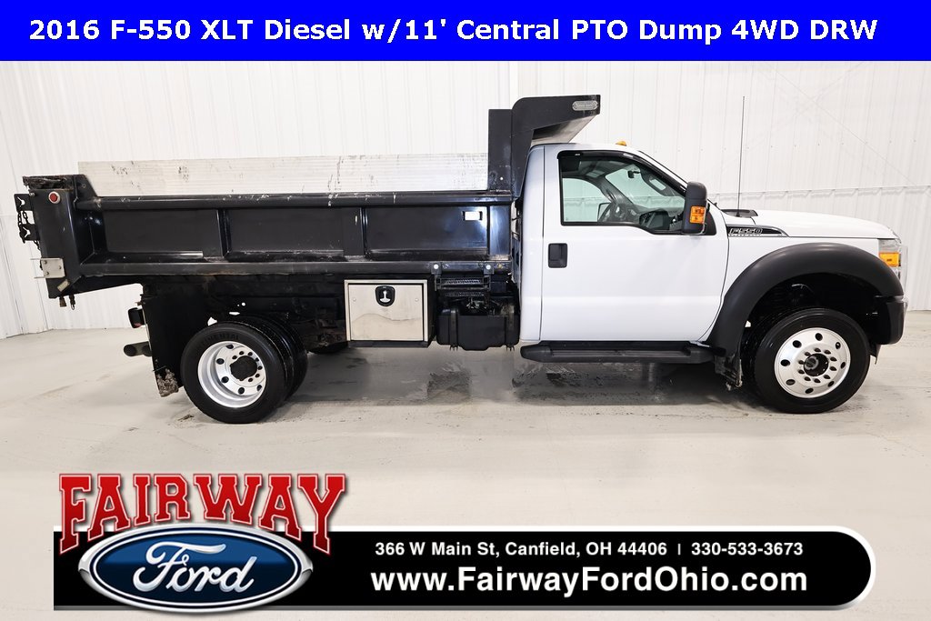 Used 2016 Ford F550 4x4 Regular Cab Super Duty