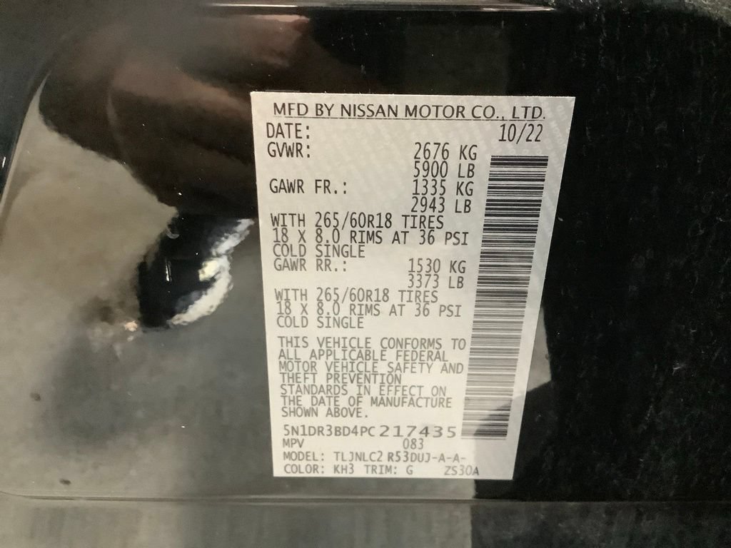 Used 2023 Nissan Pathfinder Rock Creek AWD/4WD image 26