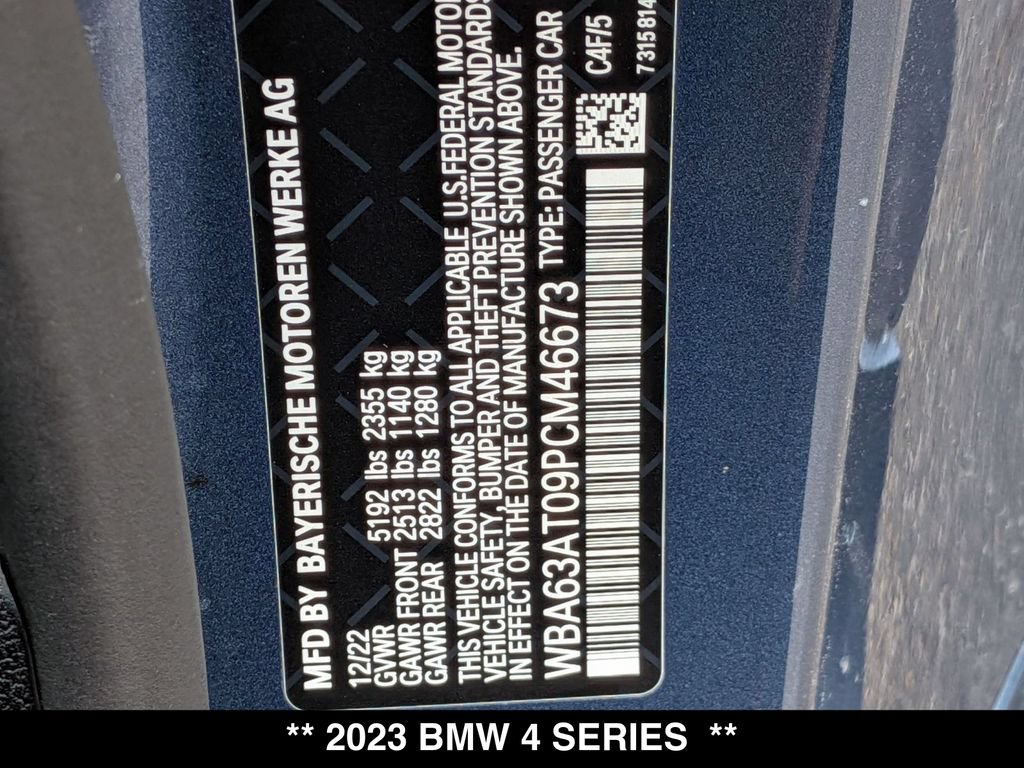 Used 2023 BMW 440i xDrive Convertible w/ Premium Package AWD/4WD image 27