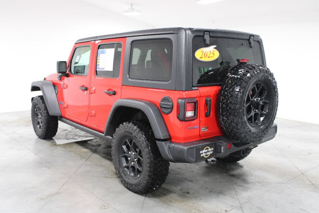Used 2025 Jeep Wrangler Unlimited Sport S 4xe AWD/4WD image 7