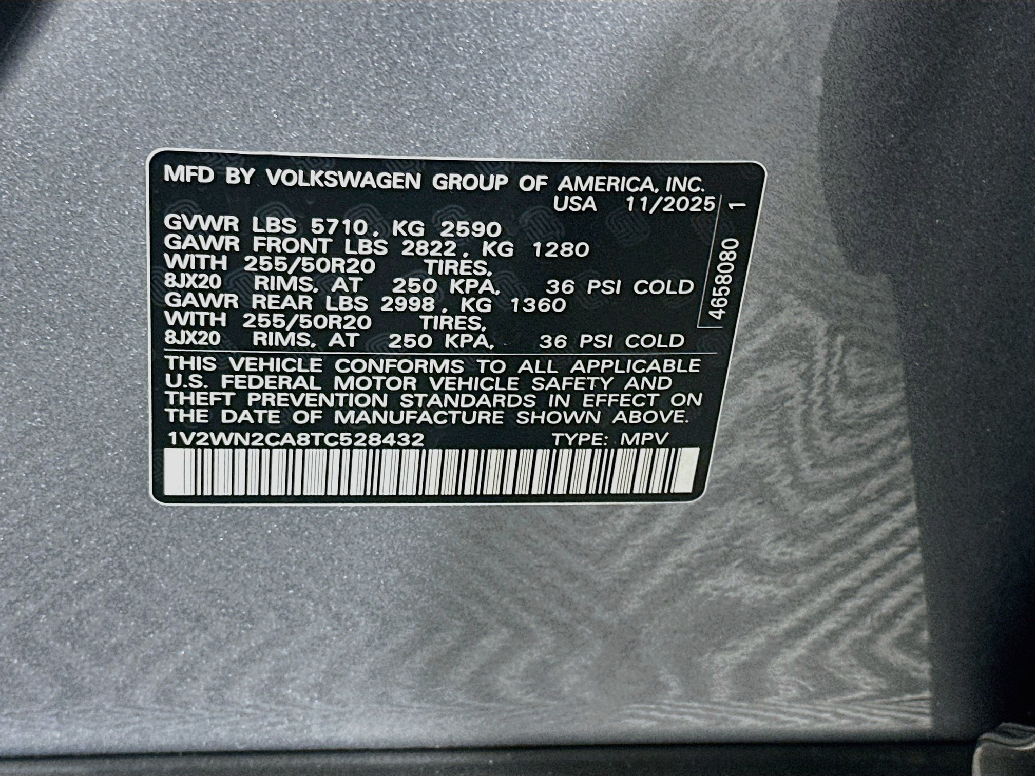 Used 2026 Volkswagen Atlas SE FWD image 12