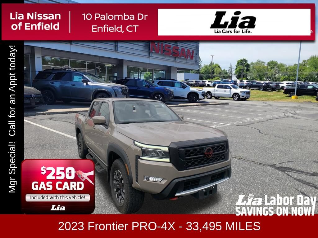 Certified 2023 Nissan Frontier PRO-4X w/ Pro Convenience Package