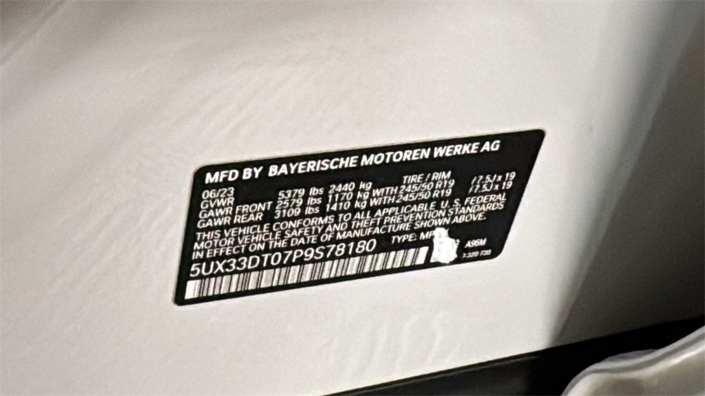 Used 2023 BMW X4 xDrive30i w/ Convenience Package image 34