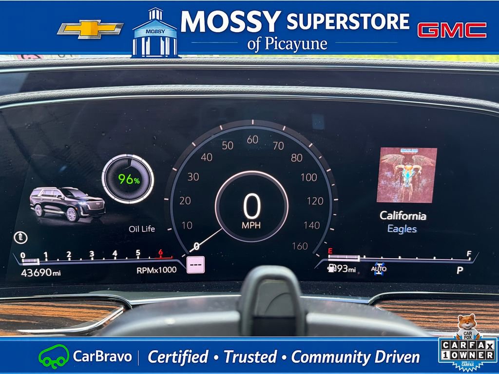 Certified 2023 Cadillac Escalade ESV Premium Luxury w/ LPO, Floor Liner Package AWD/4WD image 19