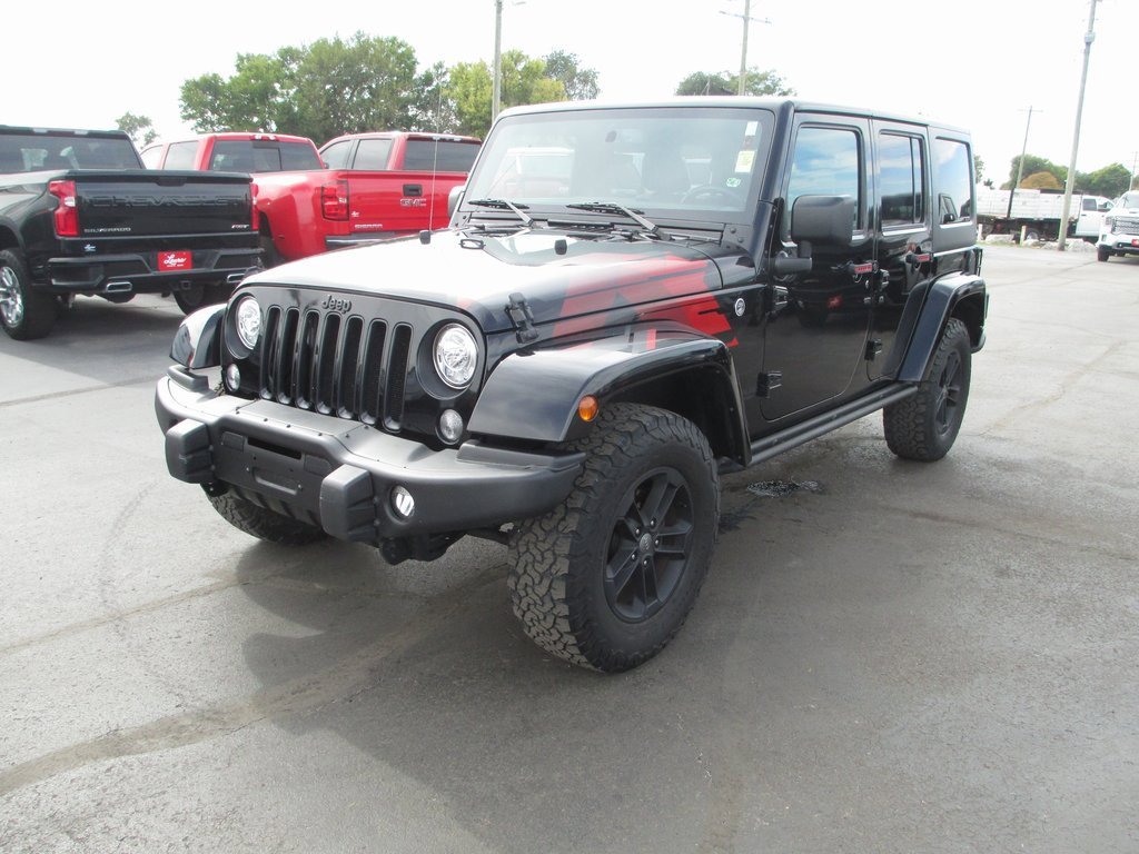 Used 2017 Jeep Wrangler Unlimited Sahara image 8