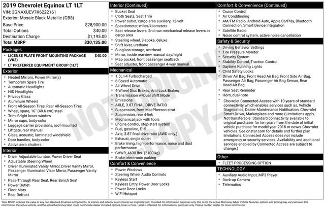 Used 2019 Chevrolet Equinox LT image 5