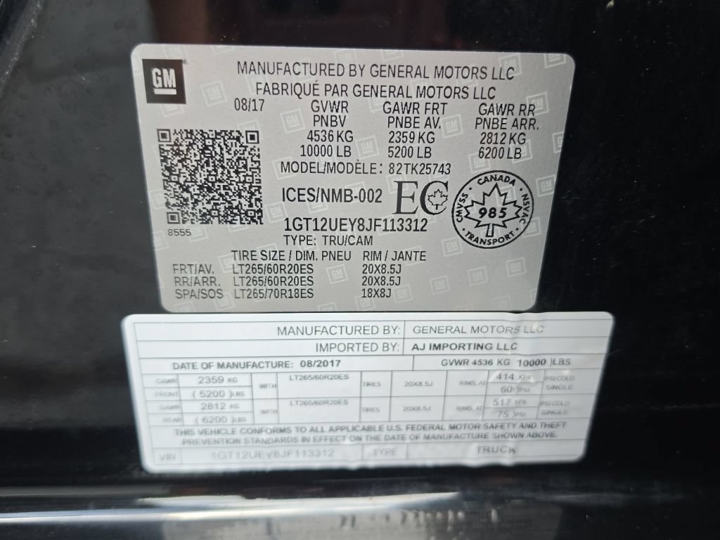 Certified 2018 GMC Sierra 2500 Denali AWD/4WD image 41