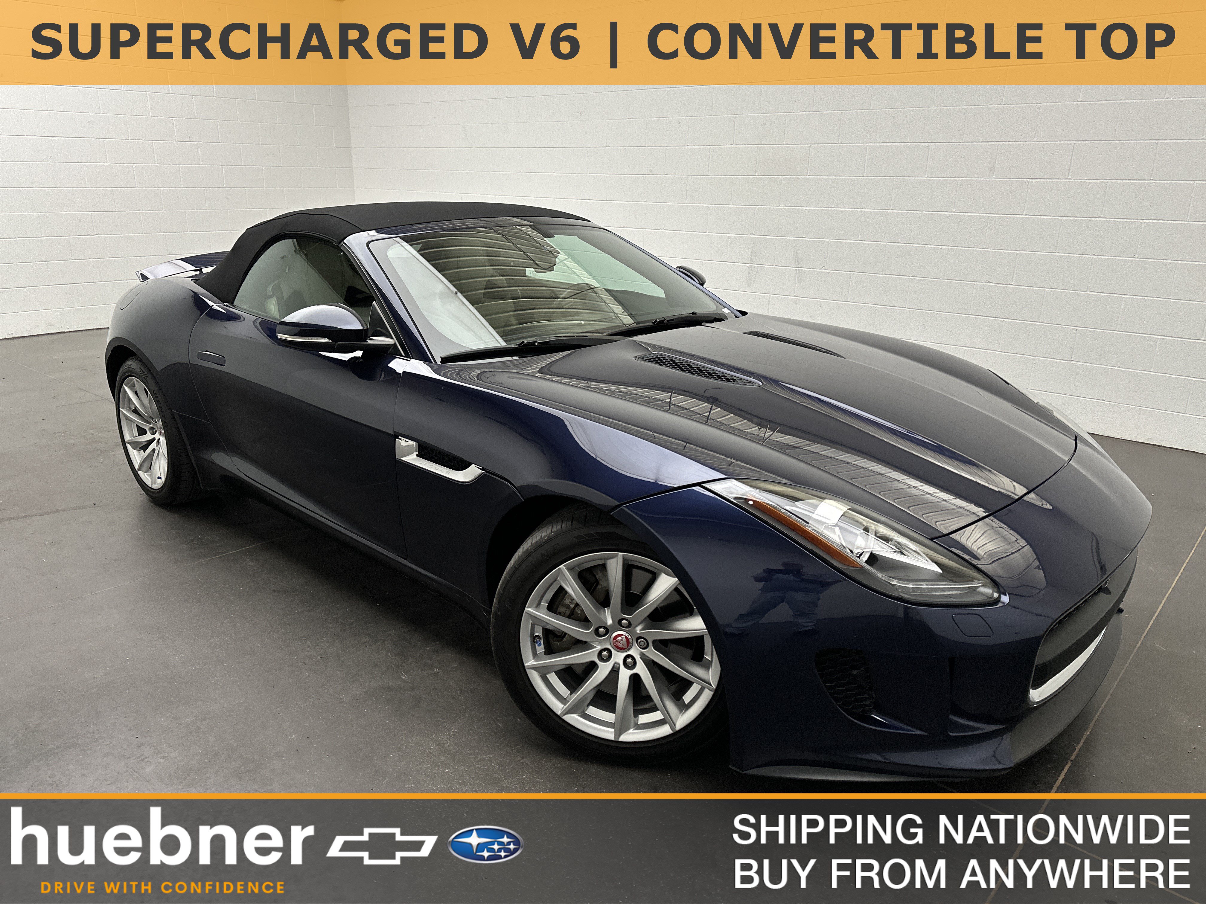 Used 2016 Jaguar F-TYPE Convertible RWD image 1