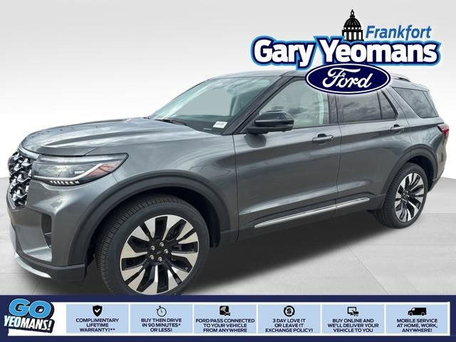 New 2026 Ford Explorer Platinum w/ LUX Leather Package