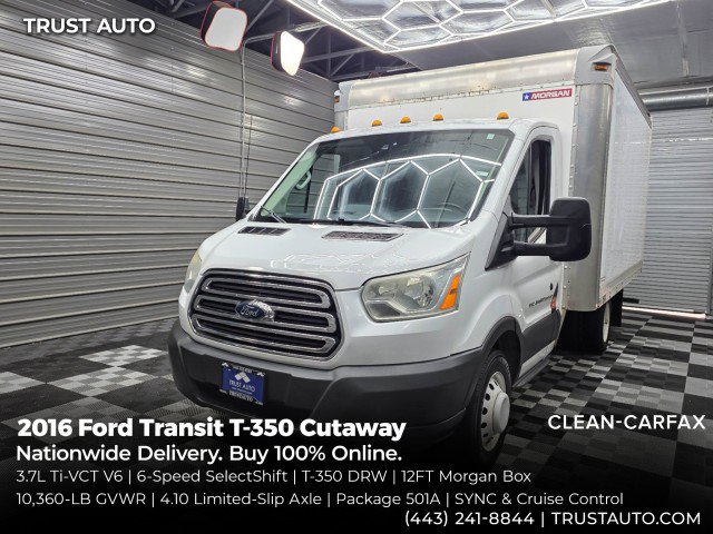 Used 2016 Ford Transit 350 138 DRW w/ Interior Upgrade Package RWD video 1