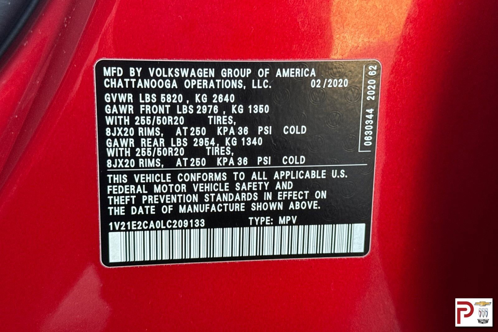 Used 2020 Volkswagen Atlas Cross Sport SE image 36