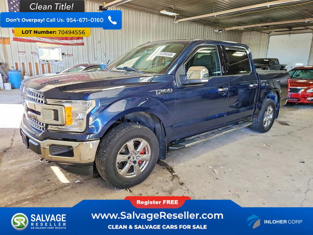 Used 2018 Ford F150 XLT w/ Equipment Group 302A Luxury AWD/4WD image 1