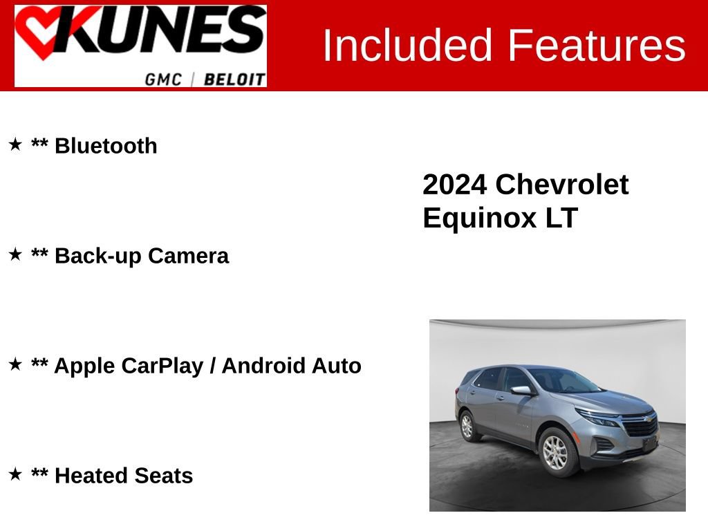 Used 2024 Chevrolet Equinox LT FWD image 2