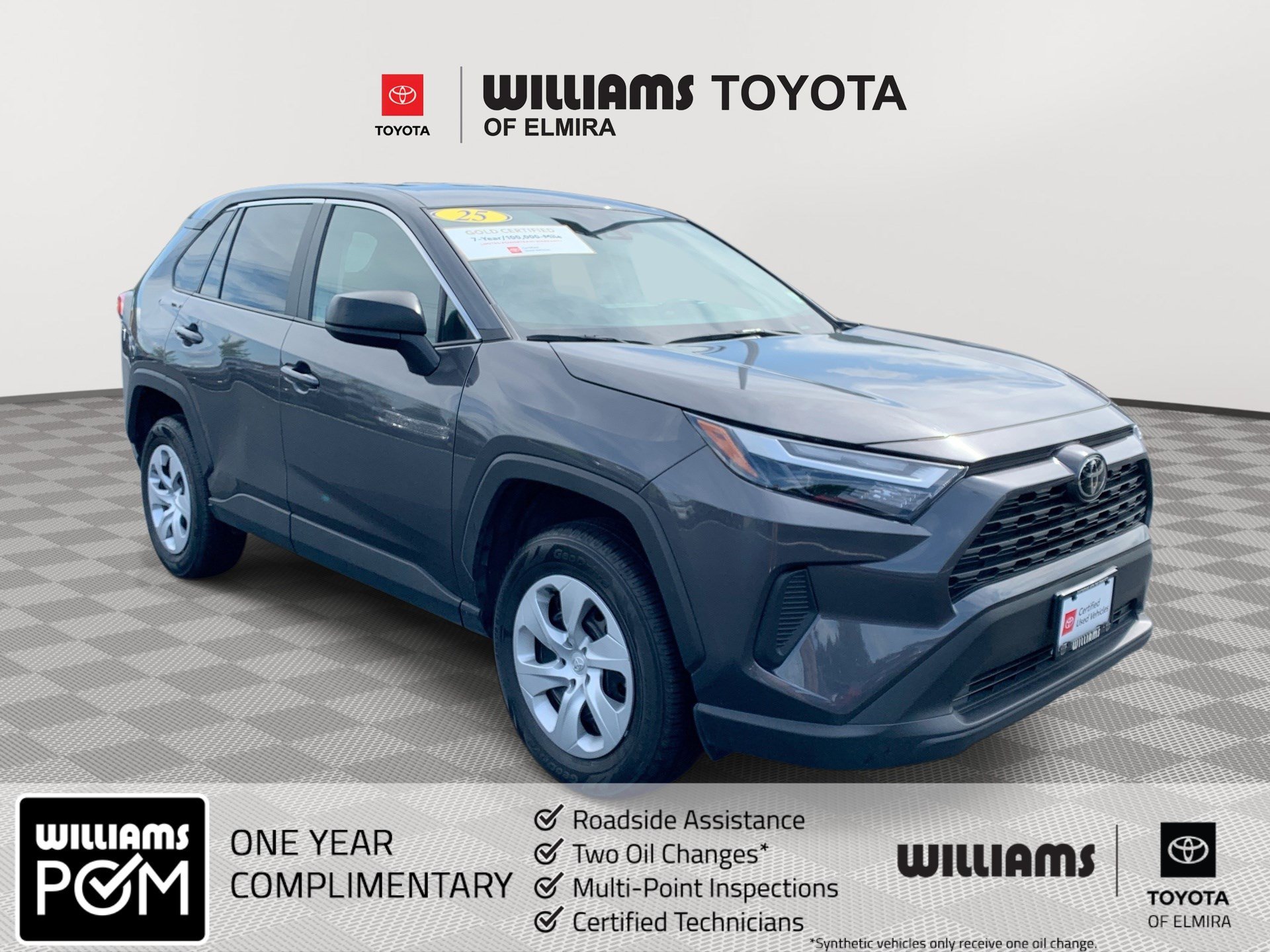 Certified 2025 Toyota RAV4 LE