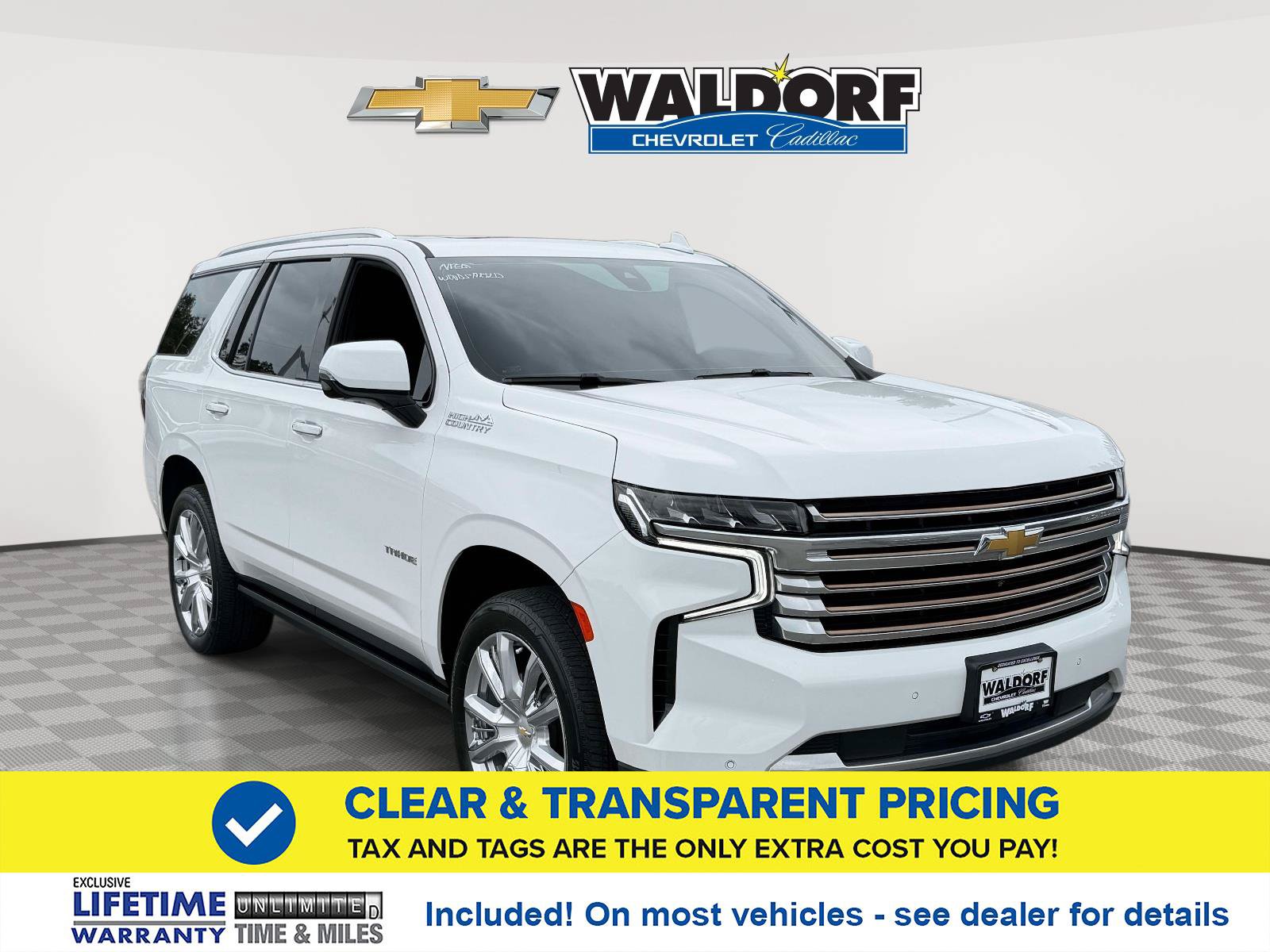 Used 2022 Chevrolet Tahoe High Country AWD/4WD image 1