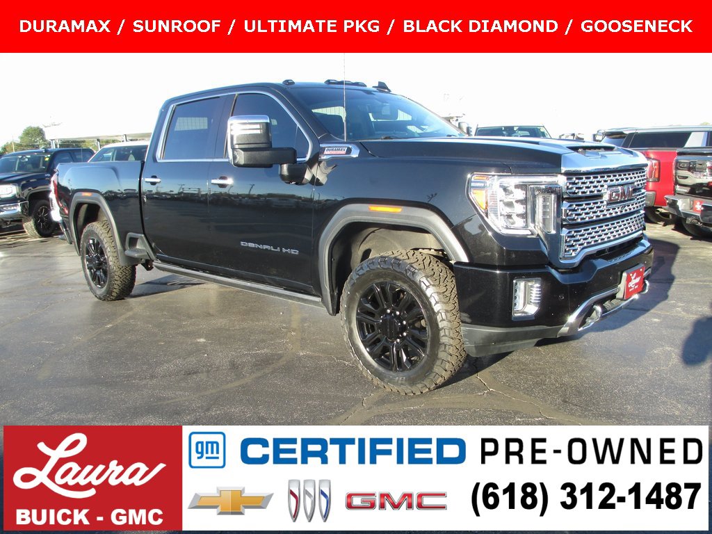 Certified 2021 GMC Sierra 2500 Denali w/ Denali Black Diamond Edition
