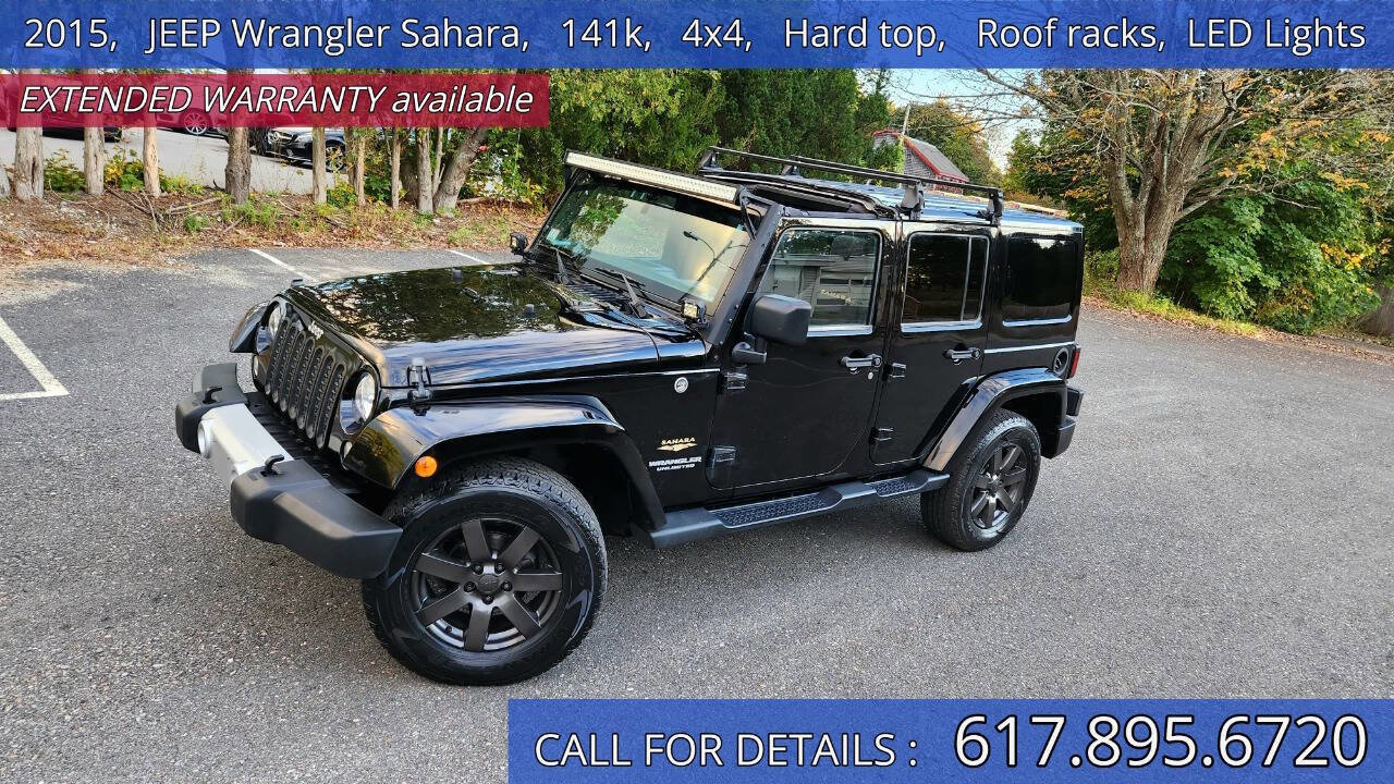 Used 2015 Jeep Wrangler Unlimited Sahara