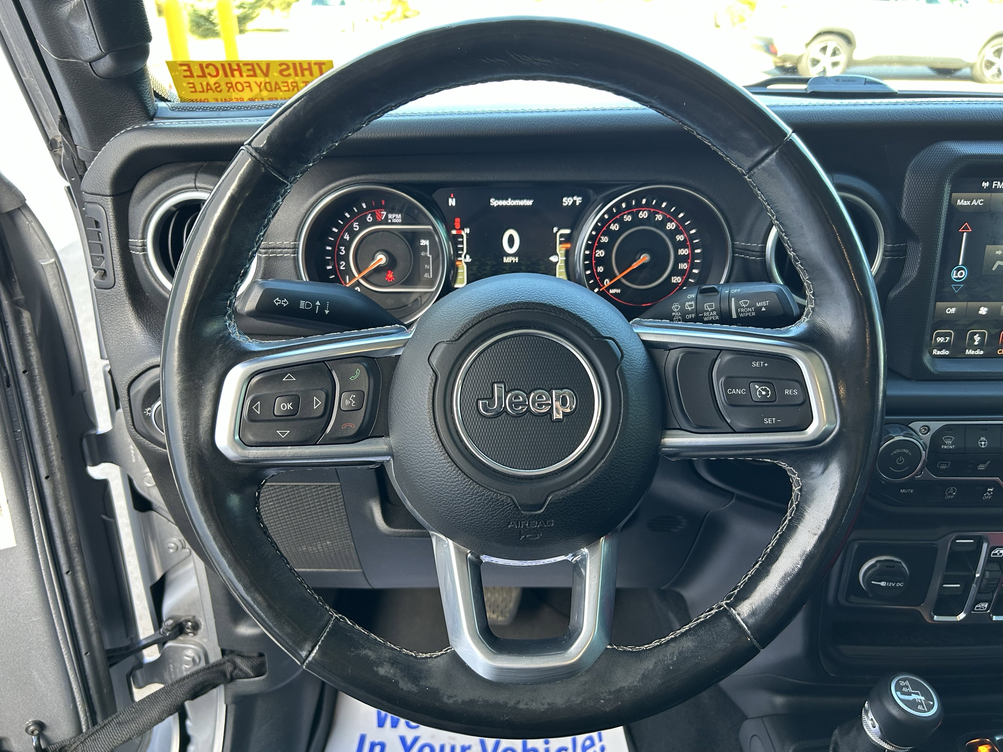 Used 2019 Jeep Wrangler Unlimited Sahara w/ Uconnect 4C Nav & Sound Group image 20