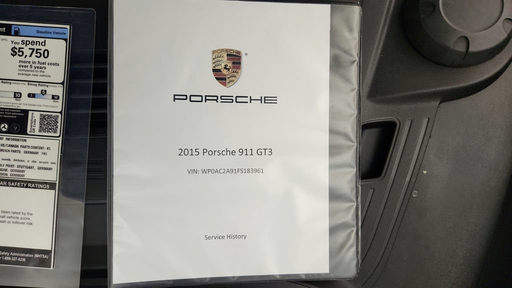 Used 2015 Porsche 911 GT3 RWD image 46