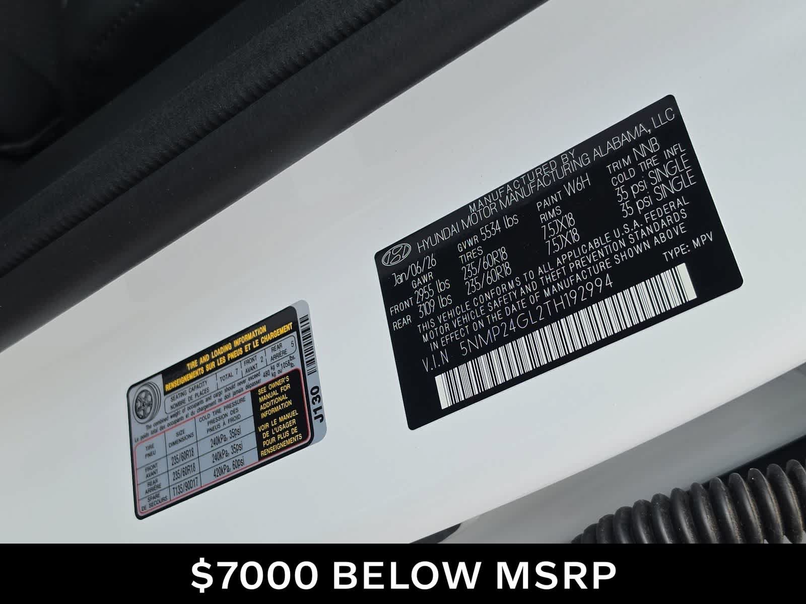 Certified 2026 Hyundai Santa Fe SEL FWD image 25