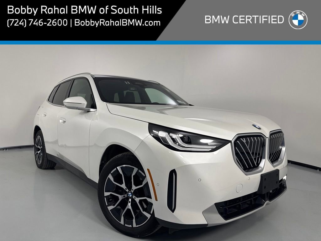 Certified 2025 BMW X3 xDrive30 w/ Premium Package AWD/4WD image 1