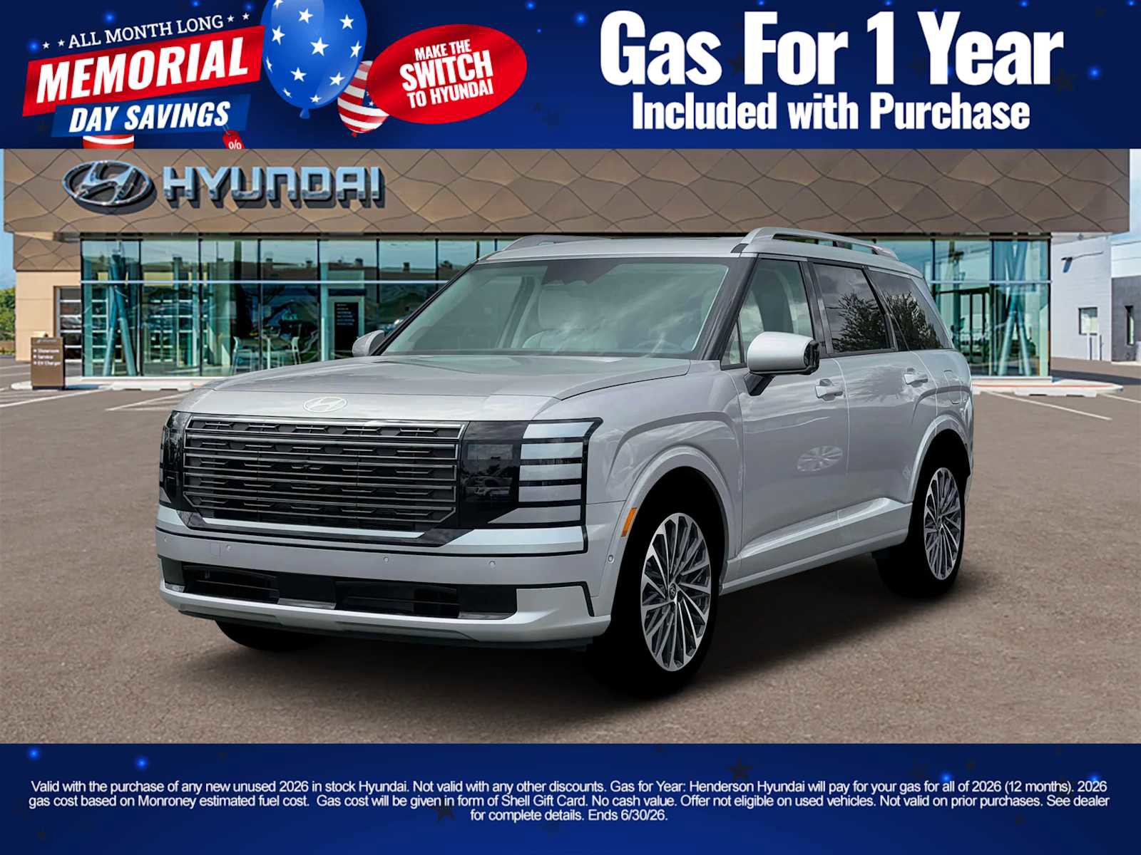 New 2026 Hyundai Palisade Calligraphy FWD image 1
