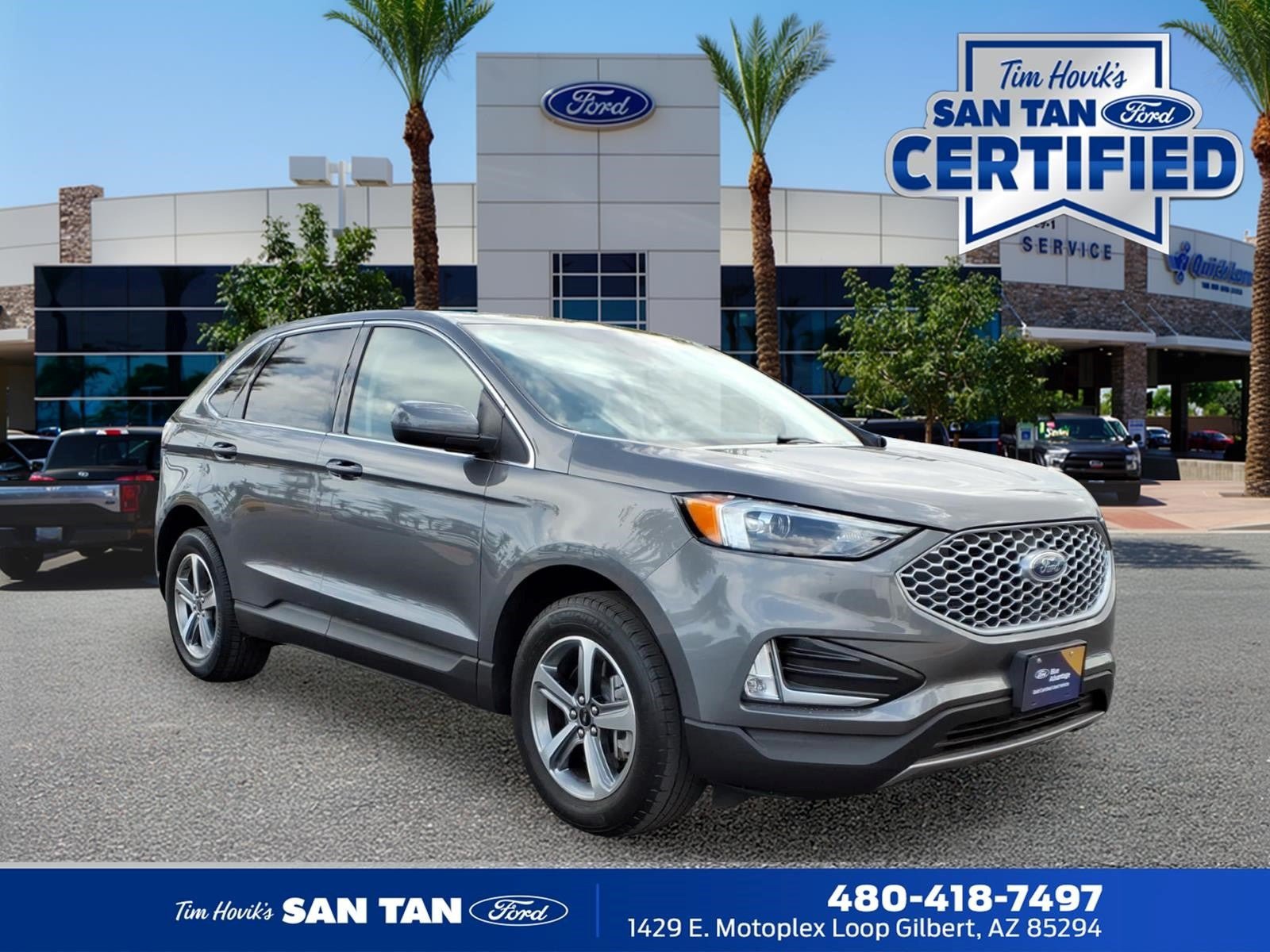 Certified 2023 Ford Edge SEL w/ Convenience Package AWD/4WD image 1