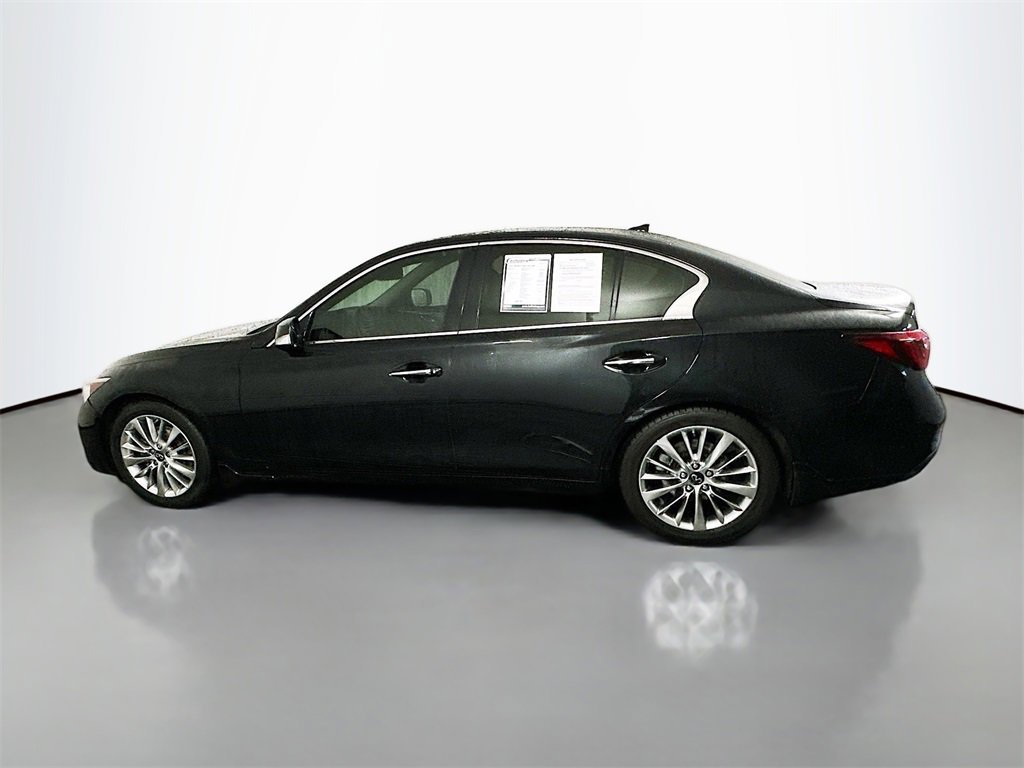 Used 2021 INFINITI Q50 Luxe w/ Cargo Package image 4