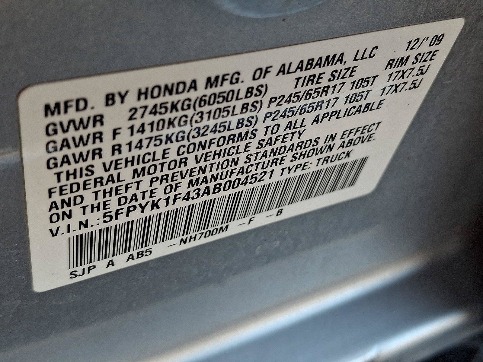 Used 2010 Honda Ridgeline RTS image 25