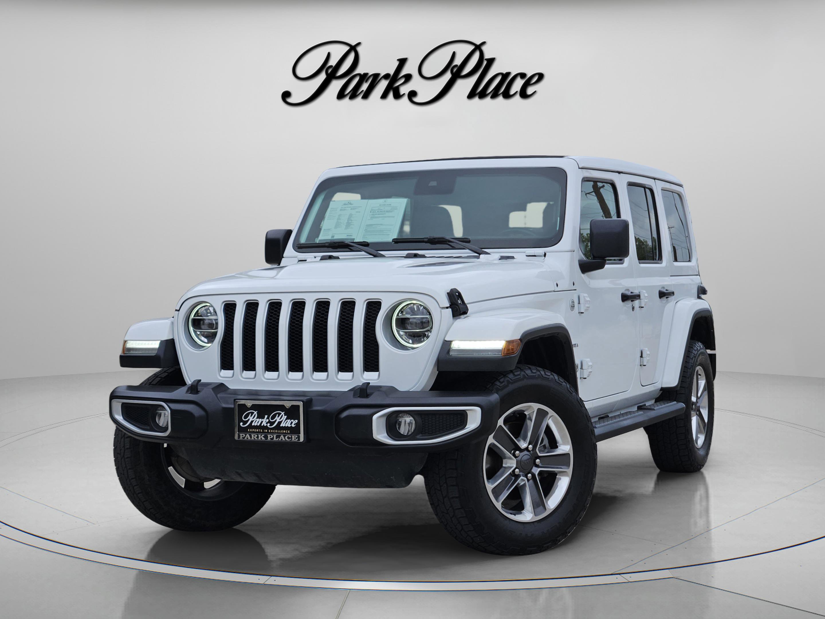 Used 2021 Jeep Wrangler Unlimited Sahara w/ LED Lighting Group image 1