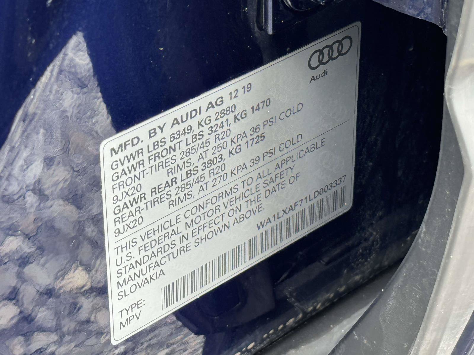 Used 2020 Audi Q7 3.0T Premium Plus AWD/4WD image 27