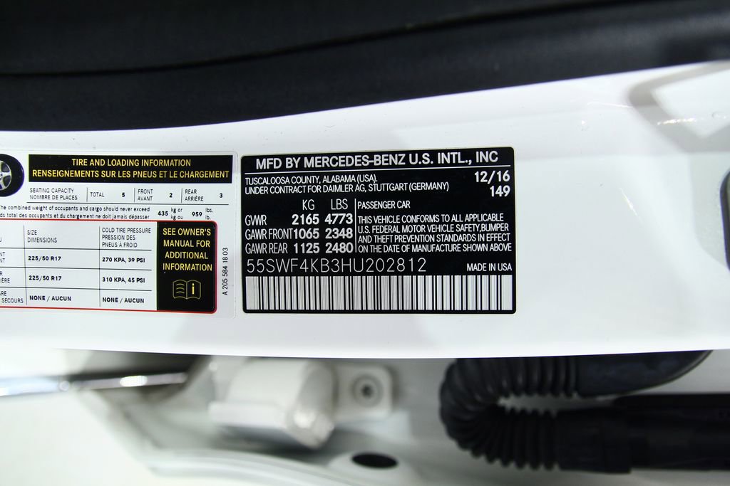 Used 2017 Mercedes-Benz C 300 4MATIC Sedan image 22