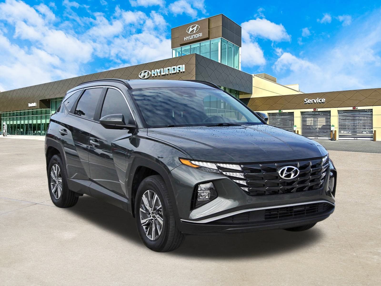 Used 2024 Hyundai Tucson Blue image 3