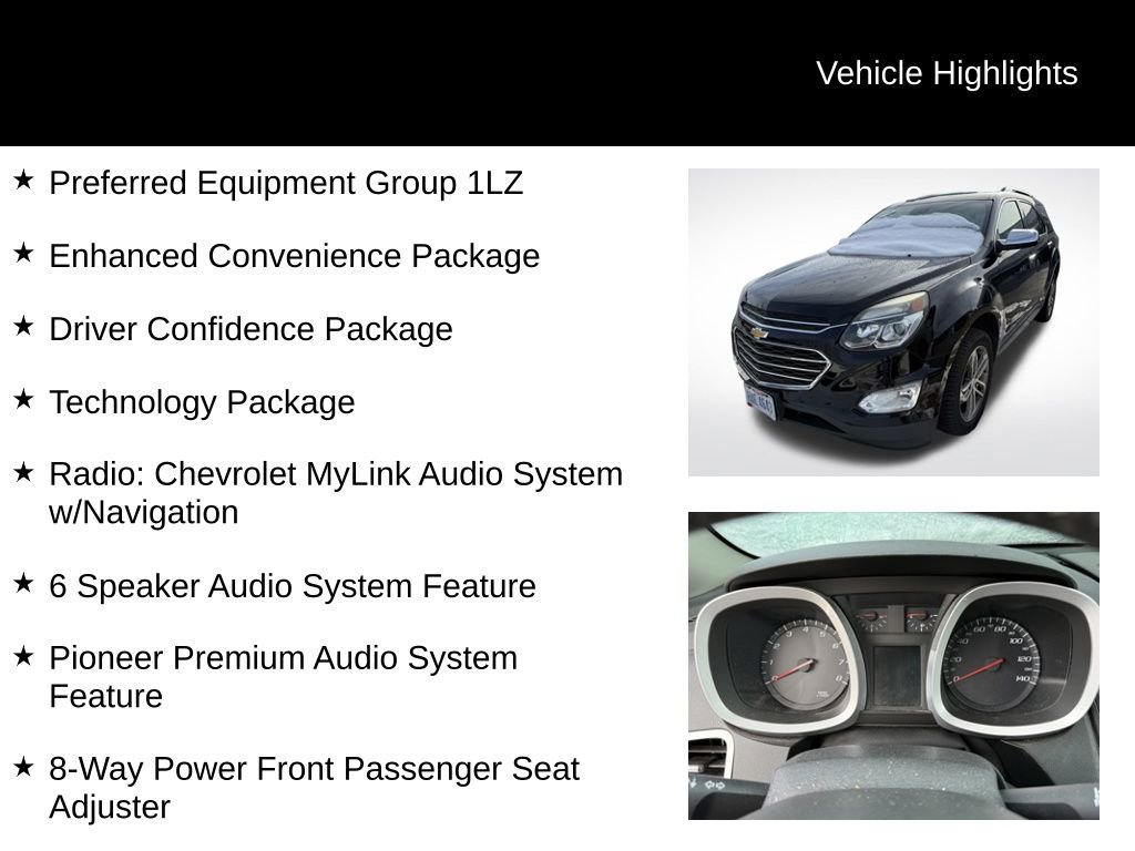 Used 2017 Chevrolet Equinox Premier w/ Enhanced Convenience Package image 2