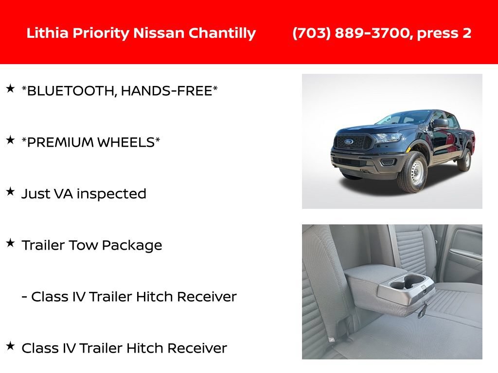 Used 2022 Ford Ranger XL w/ Equipment Group 101A High AWD/4WD image 6