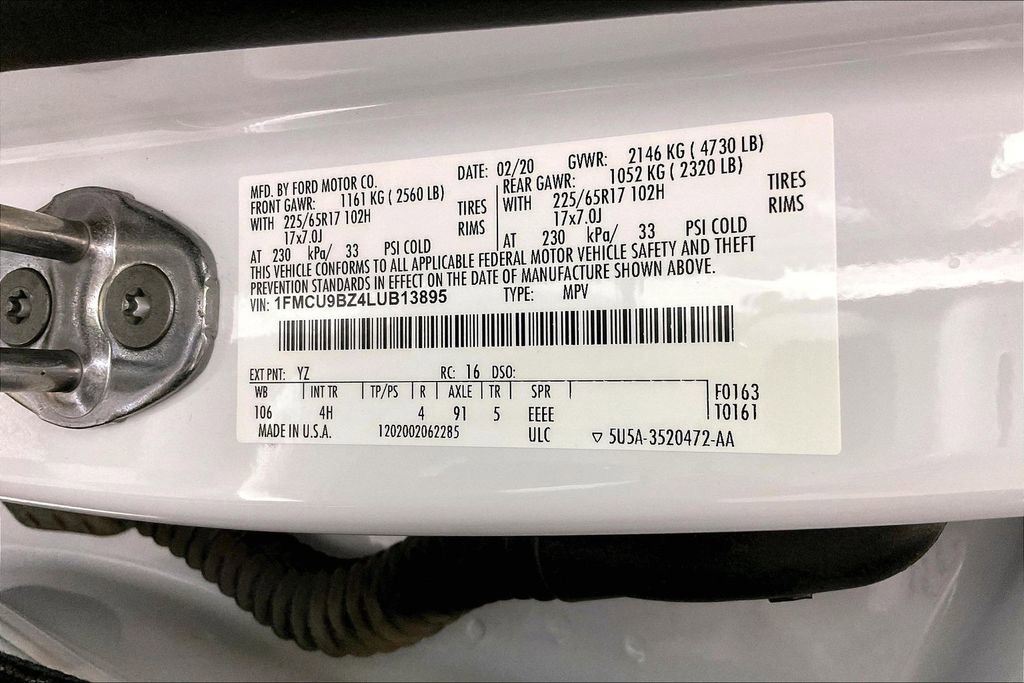 Used 2020 Ford Escape SE Sport AWD/4WD image 43