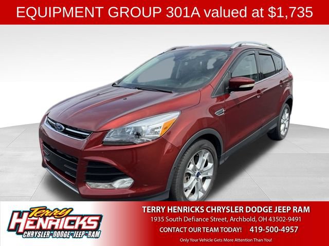 Used 2015 Ford Escape Titanium w/ Equipment Group 301A FWD 360° Tour