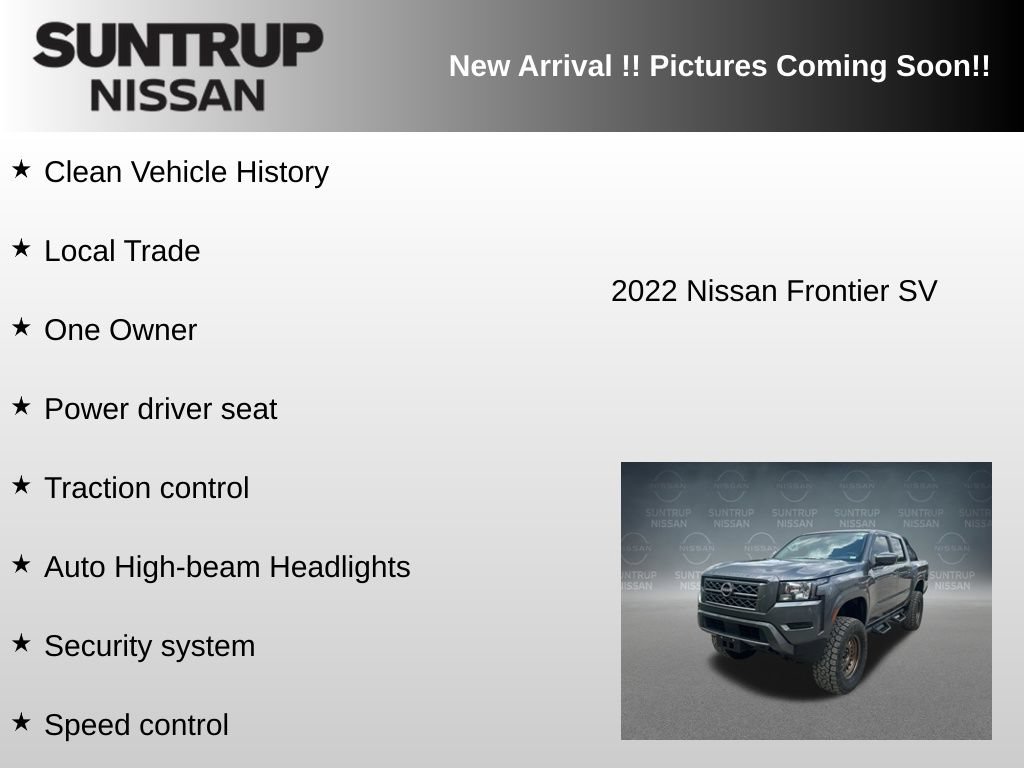 Used 2022 Nissan Frontier SV AWD/4WD image 5