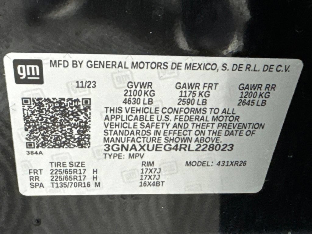 Certified 2024 Chevrolet Equinox LT AWD/4WD image 54