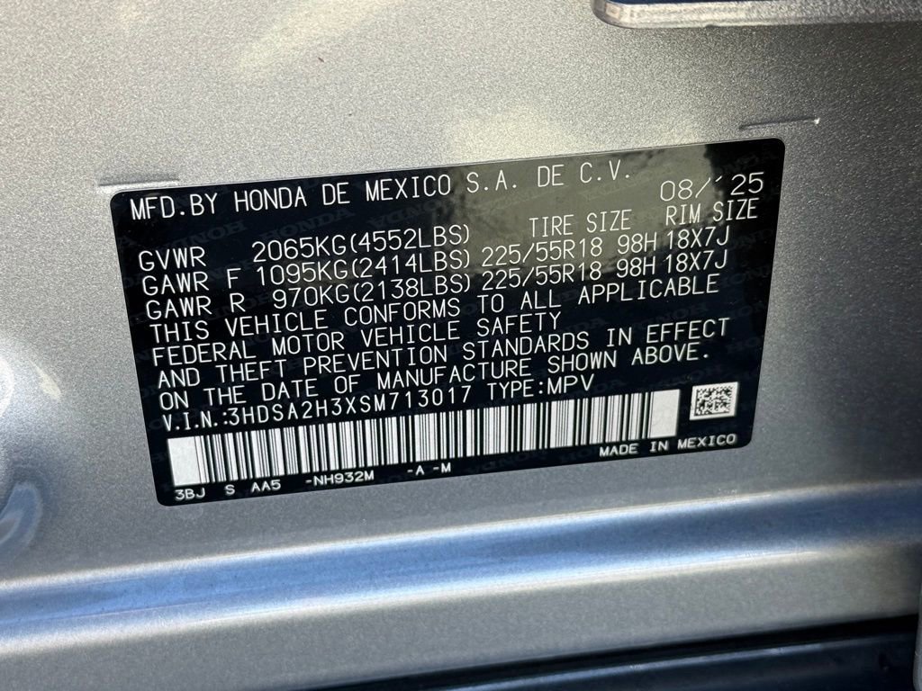 Certified 2025 Acura ADX AWD image 33