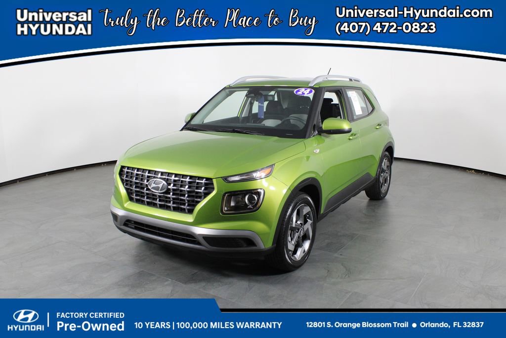 Certified 2024 Hyundai Venue SEL