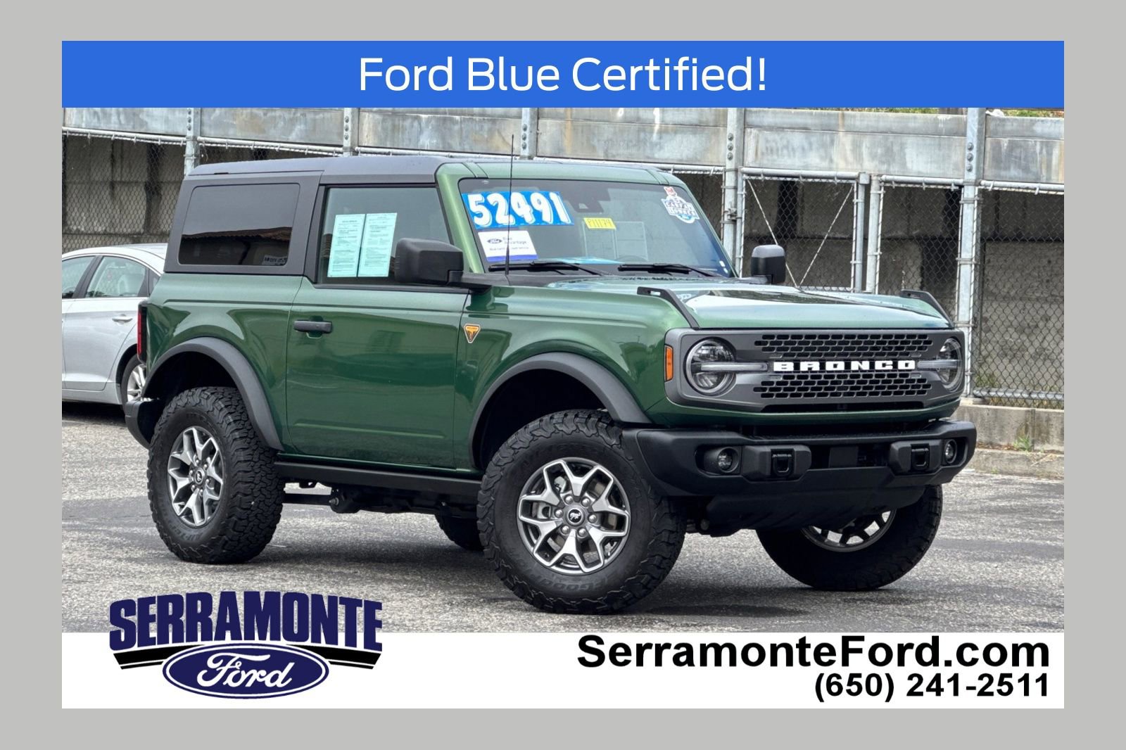 Certified 2025 Ford Bronco Badlands AWD/4WD image 1