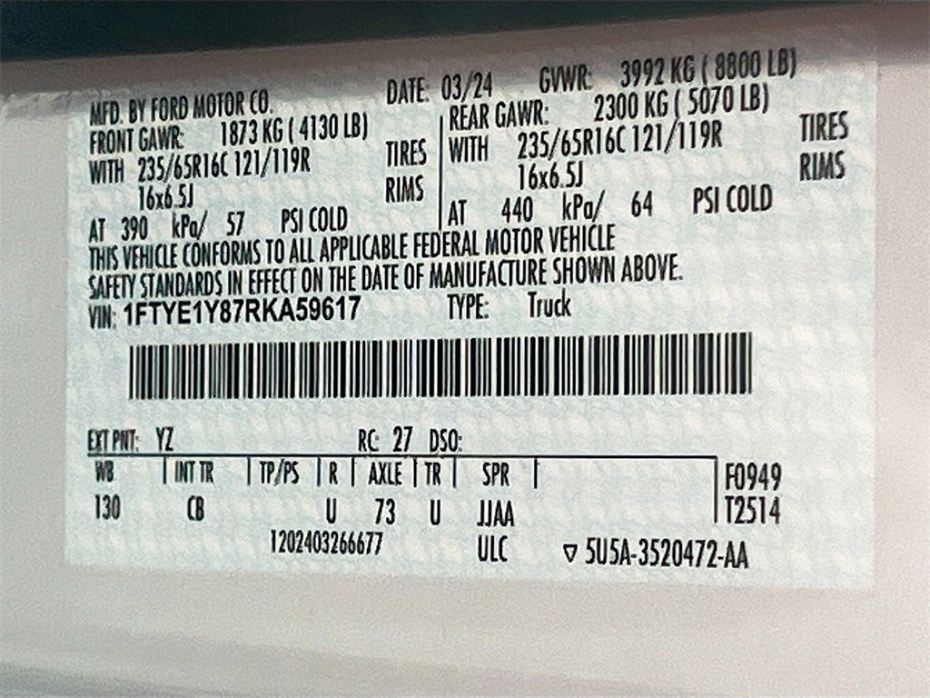 Used 2024 Ford Transit 150 Low Roof image 28