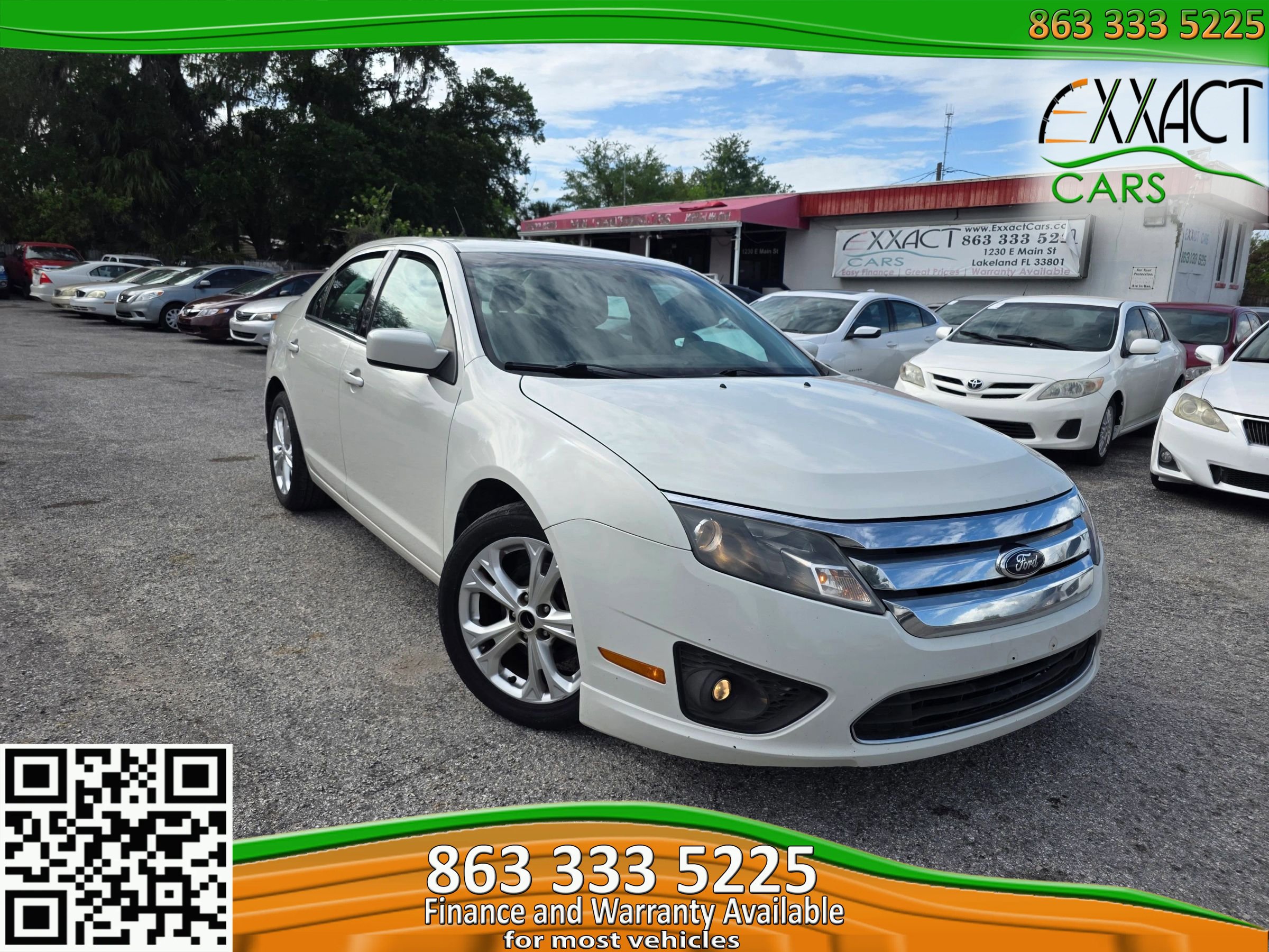Used 2012 Ford Fusion SE