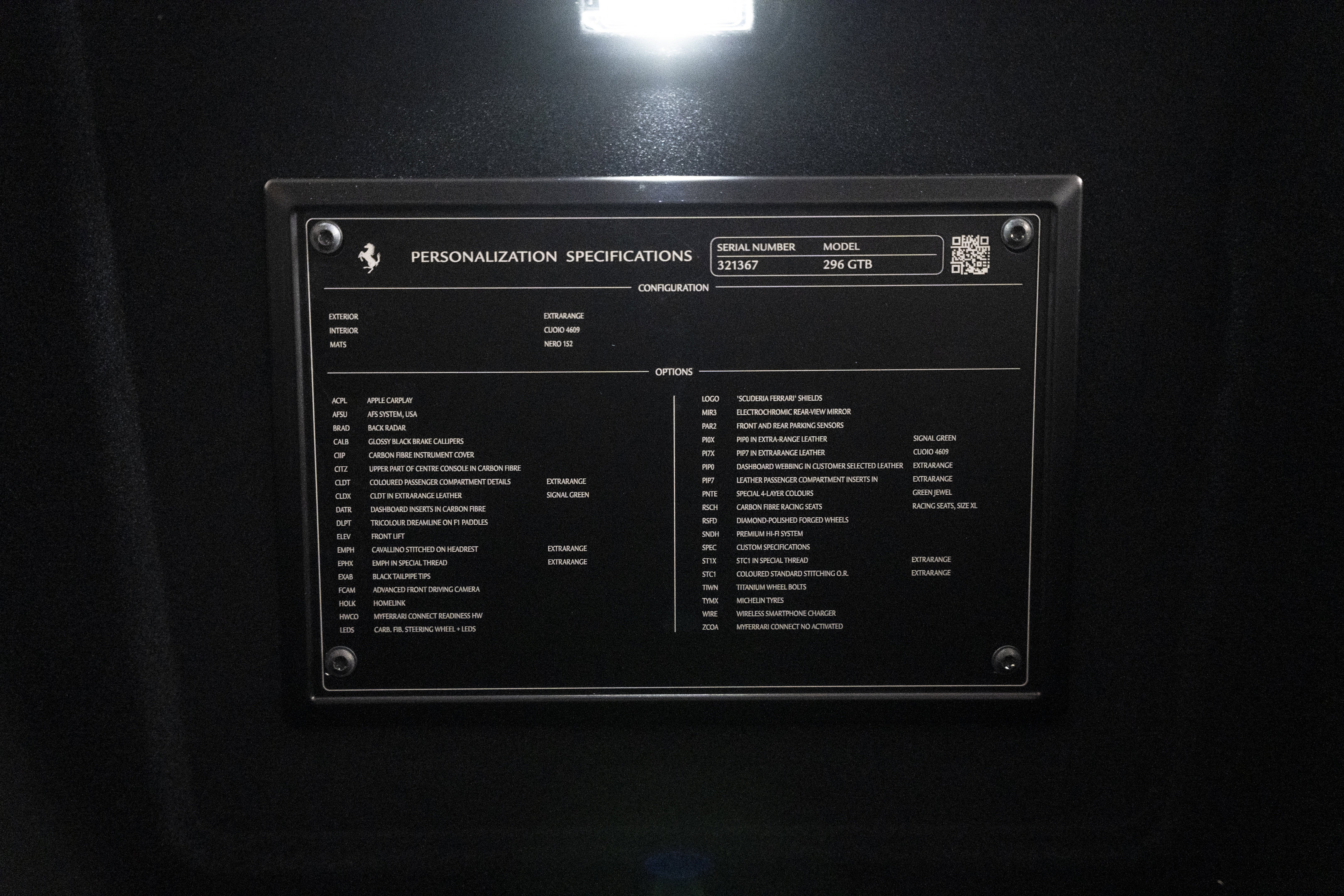 Certified 2025 Ferrari 296 GTB image 66