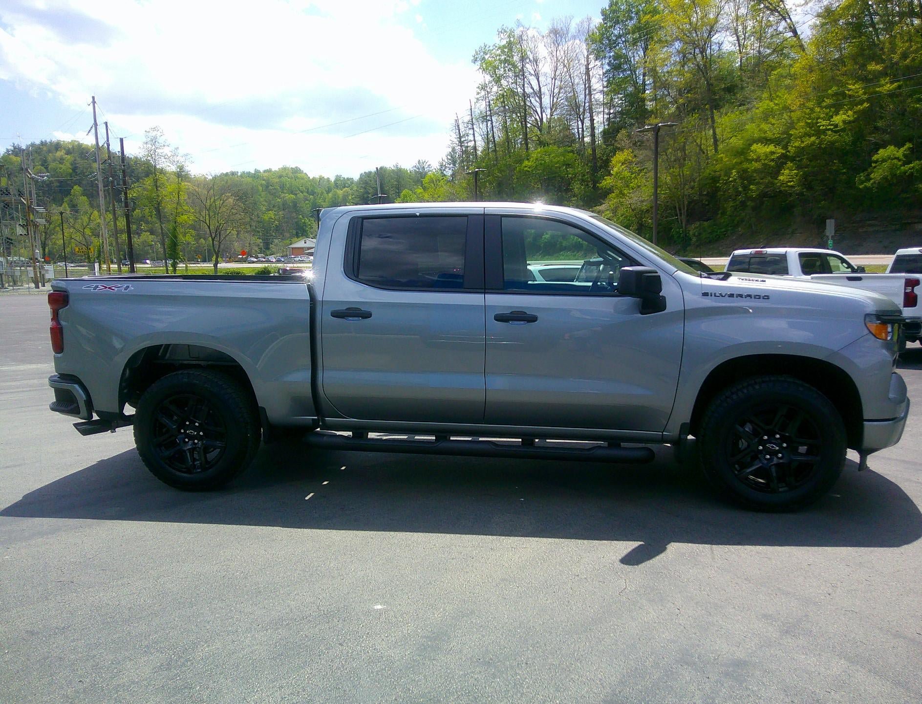 New 2026 Chevrolet Silverado 1500 Custom w/ Turbomax Blackout Package AWD/4WD image 5