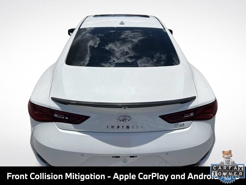 Used 2022 INFINITI Q60 3.0t Luxe w/ Cargo Package RWD image 8