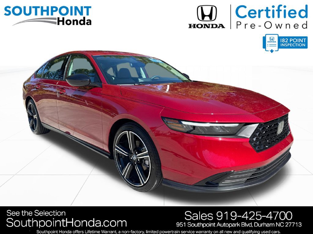 Certified 2026 Honda Accord SE image 1