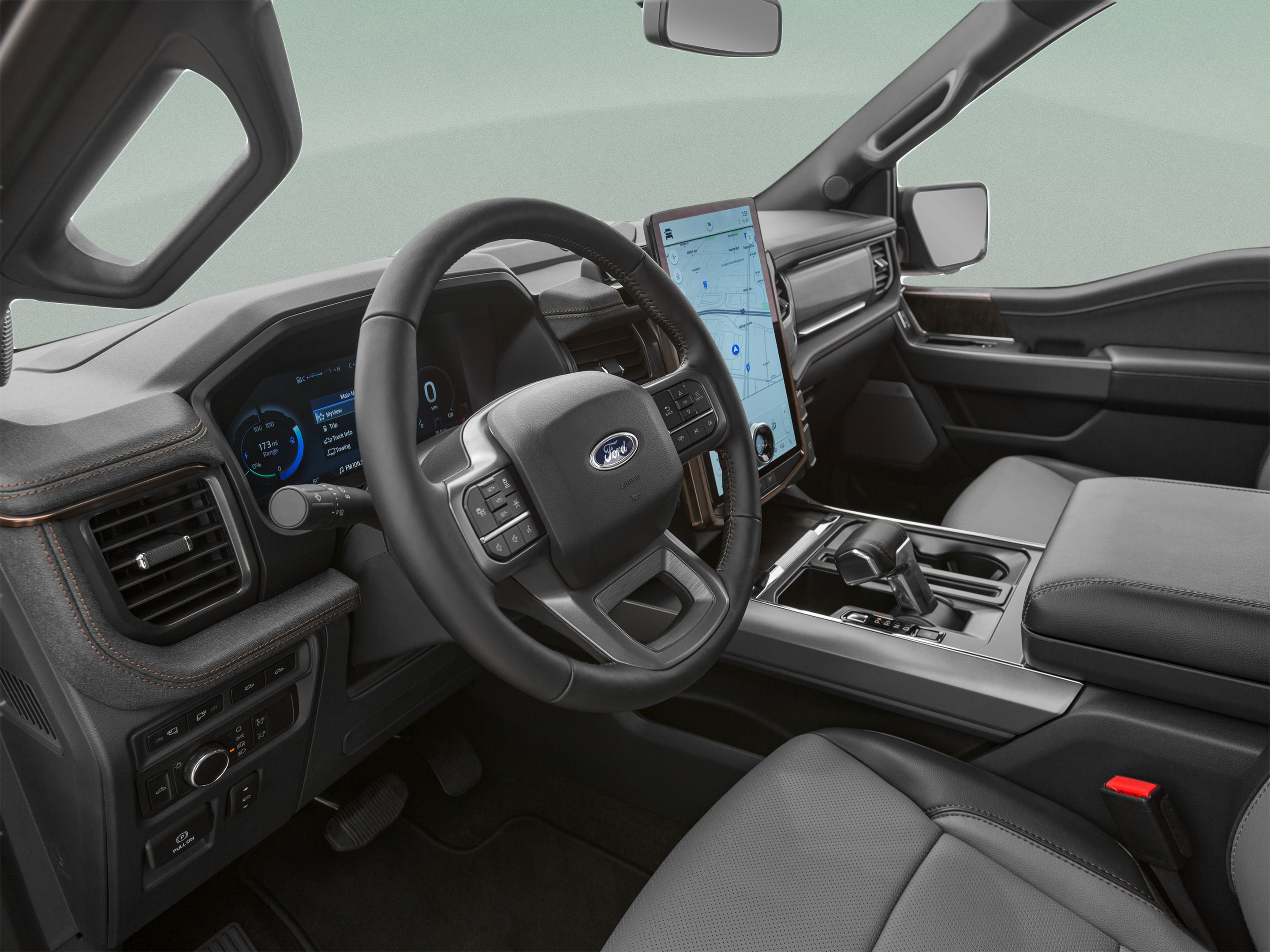 Used 2023 Ford F150 Lightning Lariat AWD/4WD image 59