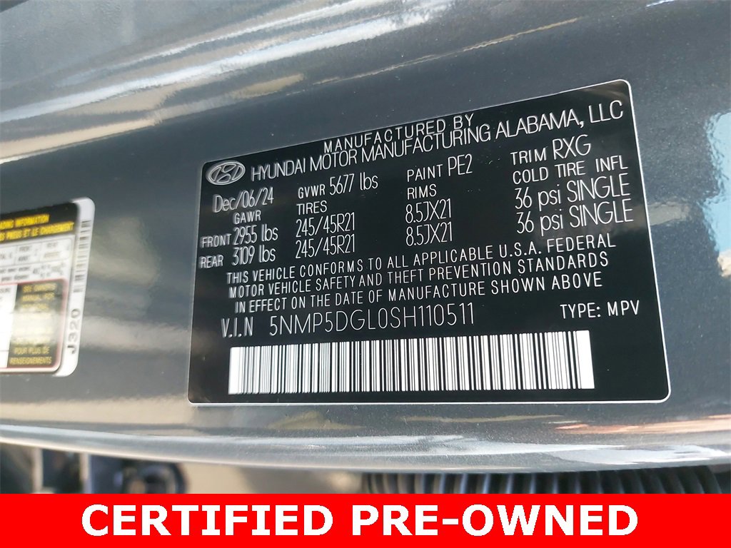 Used 2025 Hyundai Santa Fe Calligraphy image 41